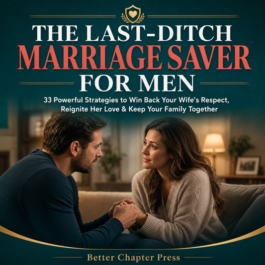 The Last Ditch Marriage Saver Guide for Men - 33 Powerful Strategies to Rescue your Marriage